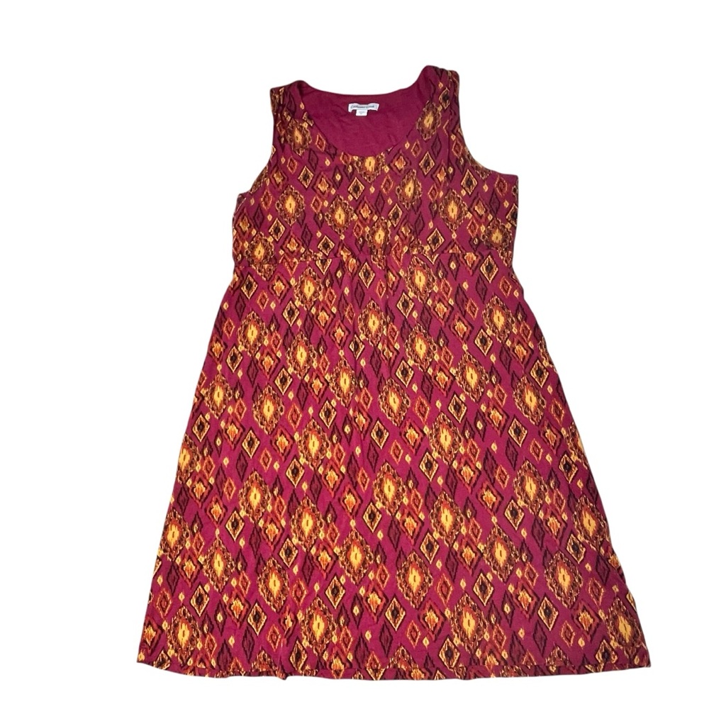 Coldwater Creek Aztec Print Dress